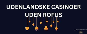 Spillesider uden RoFUS Oplev Friheden ved Online Spil